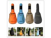 600D Oxford Thick Guitar Soft Case Big Backpack Waterproof Bag 40 Blue