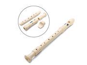 BEE 8 Hole ABS White Flute Clarinet For Beginners