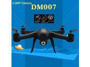 DM007 2.4G 4CH 6 Axis With 5MP Camera Headless Mode RC Quadcopter Black Mode 2 (Left Hand Throttle)