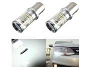 2pcs Canbus HID White Reflector LED Bulbs for VW MK6 Jetta DRL Lights