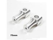 CNC 7 8inch 22mm Aluminum Alloy Handlebar Mounts Riser Clamp For DAX Monkey Motorcycle 100mm