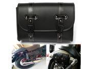 Motorcycle Saddle Leather Bag Storage Tool Pouch For Harley Davidson