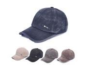 Unisex Washed Cotton Blend Golf Hip hop Cap Sports Adjustable Outdoor Snapback Hat Blue