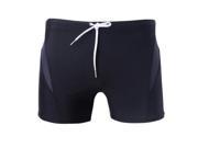 Men Summer Underwear Beach Shorts Boxer Swimming Trunks Swimwear Black L