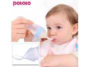 Baby Infant Silicone Spoon Feeding Milk Bottle Rice Cereal Food Supplement