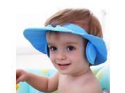 Adjust Rubber Baby Child Shampoo Shower Bathing Bath Protect Ear Soft Cap Hat Pink