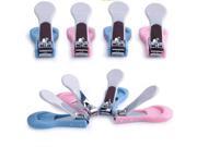 DOKIS Special Kid Baby Care Safety Nail Clipper Nail Cutter Pink