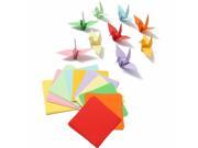 100pcs 8x8cm Brand NEW Origami Square Paper Double Sided Coloured Sheets Craft DIY