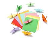 100pcs 10x10cm Origami Square Paper Double Sided Coloured Sheets Paper Craft DIY