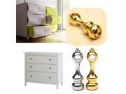 Aluminum Furniture Knobs Drawer Cabinet Handle Durable Elegant Door Pull Gold
