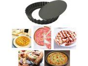 Non stick Pizza Pan Mold 8 Inch 9 Inch Drop Battom Cake Pizza Baking Pans Mould 8 Inch