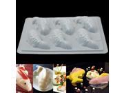 Cute 3D Koi Fish Cake Chocolate Molds Pan Jelly Handmade Sugar Craft Mold Mould