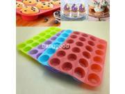24 Cavity Cake Cookies Pan Mold Chocolate Baking Molds Moulds