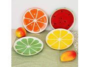 Lovely Hand Painted Plate Fruit Watermelon Lemon Ceramic Plate Creative Tableware Cantaloupe