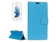 For iPhone 6 & 6s Weaving Texture Horizontal Flip PU Leather Case with Magnetic Buckle & Holder & Card Slots & Wallet & Photo Frame (Blue) For iPhone 6 & 6s Weaving Texture Horizontal Flip PU Leather Case with Magnetic Buckle & Holder & Card Slots & Wallet & Photo Frame (Blue)