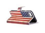 For iPhone 8 & 7 US Flag Pattern Leather Case with Holder & Card Slots & Wallet For iPhone 8 & 7 US Flag Pattern Leather Case with Holder & Card Slots & Wallet