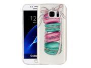 For Samsung Galaxy S7 / G930 Macarons Pattern IMD Workmanship Soft TPU Protective Case