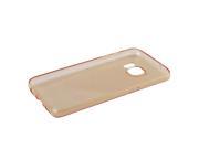 For Samsung Galaxy S7 / G930 Transparent TPU Protective Case (Gold)