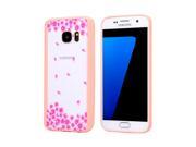 For Samsung Galaxy S7 / G930 Cherry Blossom Flower Pattern Transparent Plastic Protective Case For Samsung Galaxy S7 / G930 Cherry Blossom Flower Pattern Transparent Plastic Protective Case