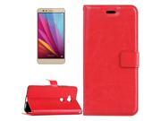 Huawei Honor 5X Crazy Horse Texture Horizontal Flip Leather Case with Magnetic Buckle & Holder & Card Slots & Wallet & Photo Frame (Red) Huawei Honor 5X Crazy Horse Texture Horizontal Flip Leather Case with Magnetic Buckle & Holder & Card Slots & Wallet & Photo Frame (Red)