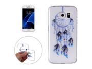 For Samsung Galaxy S7 Edge / G935 Dream Catcher Pattern Transparent TPU Soft Protective Back Cover Case