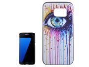 For Samsung Galaxy S7 / G930 Eye Pattern PC Protective Case