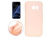 For Samsung Galaxy S7 Edge / G935 0.3mm Ultrathin Translucent Color PP Protective Cover Case (Orange)
