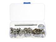 62pcs Stainless Steel Canvas Buckle Quick Snap Fastener Buttons Screws Kits 62pcs Stainless Steel Canvas Buckle Quick Snap Fastener Buttons Screws Kits