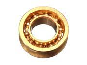 R188 6.35x12.7x4.762mm Gold Bearing Bearing Steel for Fidget Spinner