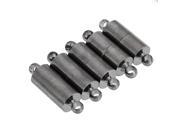 5pcs 6x19mm Cylindrical Metal Magnetic Buckle Jewelry Connectors Components 5pcs 6x19mm Cylindrical Metal Magnetic Buckle Jewelry Connectors Components