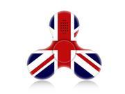 ECUBEE Bluetooth Music LED Hand Spinner UK Flag Fidget Spinner Finger Focus Reduce Stress Gadget