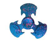 ECUBEE Hand Spinner Skull Head Camouflage Blue Fidget Spinner Finger Focus Reduce Stress Gadget