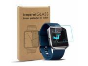 3 PCS Premium Tempered Glass Protective Film Smarrt Watch Screen Protector for Fitbit Blaze