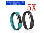 5Pcs Anti Scratch Clear Screen Protector Films For Fitbit Alta Fitness Tracker