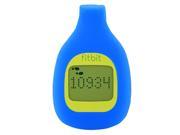 For Fitbit Zip Smart Watch Clip Style Silicone Case, Size: 5.2x3.2x1.3cm (Blue)