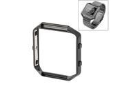 For Fitbit Blaze Watch Stainless Steel Frame Holder Shell (Grey)