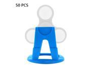 50 PCS Plastic Desk Display Rack Rotating Holder for Fidget Spinner (Blue)