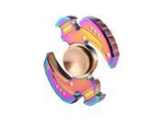 Fidget Spinner Toy Stress Reducer Anti-Anxiety Toy for Children and Adults, About 5 Minutes Rotation Time, R188 Steel Beads Bearing + Zinc Alloy Material, Color
