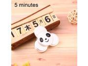 Panda Pattern Fidget Spinner Toy Stress Reducer Anti-Anxiety Toy for Children and Adults, 5 Minutes above Rotation Time, Small Steel Beads Bearing + Aluminum Al