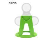 50 PCS Plastic Desk Display Rack Rotating Holder for Fidget Spinner (Green)