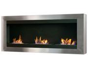 Magnum Wall Mounted Bio Ethanol Fireplace without Glass