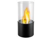 Circum Black Tabletop Bio Ethanol Fireplace