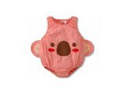 ilovebaby Cute Koala Baby Boy Girl Sleeveless Bodysuit Onesize Jumpsuit Rompers Pink