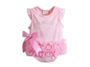 ilovebaby Princess Baby Girl Sleeveless Romper Bodysuit Onesize Jumpsuit Pink