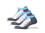 Thirty48 Running Socks 3 Pair Unisex CoolMax® Fabric Keeps Feet Cool Dry