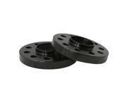 2 15mm 5x112 Hubcentric Black Wheel Spacers for Mercedes Benz 66.6 66.56 Bore