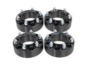4pc 1.5 Thick HUBCENTRIC 6x139.7 Wheel Spacers with 12x1.5 Studs for many Toyota 90 15 4Runner 07 14 FJ Cruiser 01 07 Sequoia 69 97 Landcruiser 95 15 Tacom