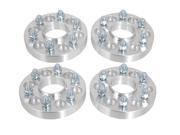 4pc 32mm 1.25 Thick 6x114.3 Hubcentric Wheel Spacers with lip 66.1mm Centerbore for Nissan Frontier Pathfinder Xterra 6x4.5 Bolt Pattern PCD Silver
