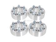 4pc 50mm 2 Thick 6x114.3 Hubcentric Wheel Spacers with lip 66.1mm Centerbore for Nissan Frontier Pathfinder Xterra 6x4.5 Bolt Pattern PCD Silver