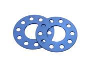 2 3mm Hubcentric 5x130 Wheel Spacers 71.6mm Bore for Porsche 924 928 944 968 911 Boxter Cayman Cayenne Panarema Blue